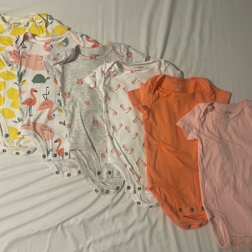 Yellow and Gray Bodysuits One Pieces Collection
